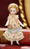 German All-Bisque Miniature Doll for the French Market in Original Dress 600/800