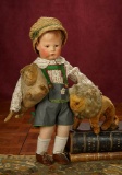 German Cloth Character Doll by Kathe Kruse 1100/1500