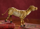 American Wooden Glass-Eyed Zebra by Schoenhut 400/600