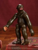 American Wooden Gorilla by Schoenhut With Leather Ears 900/1200