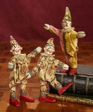 Three American Circus Clowns by Schoenhut 700/900