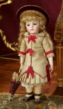 Gorgeous French Bisque Brown-Eyed Bebe by Leon Casimir Bru with Signed Bru Shoes 12,000/17,000