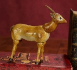 American Wooden Glass-Eyed Gazelle by Schoenhut 500/700