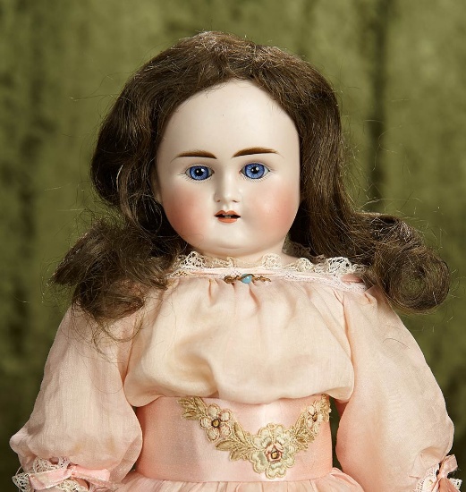 17" German bisque lady doll, model 1123, by Alt, Beck and Gottshalk. $300/500