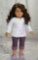 American Girl doll with assortment of various tagged American Girl costumes. $200/300