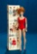 Titian Bubble-Cut Barbie, 1962, in Red Swim Suit with Original Box. $200/300