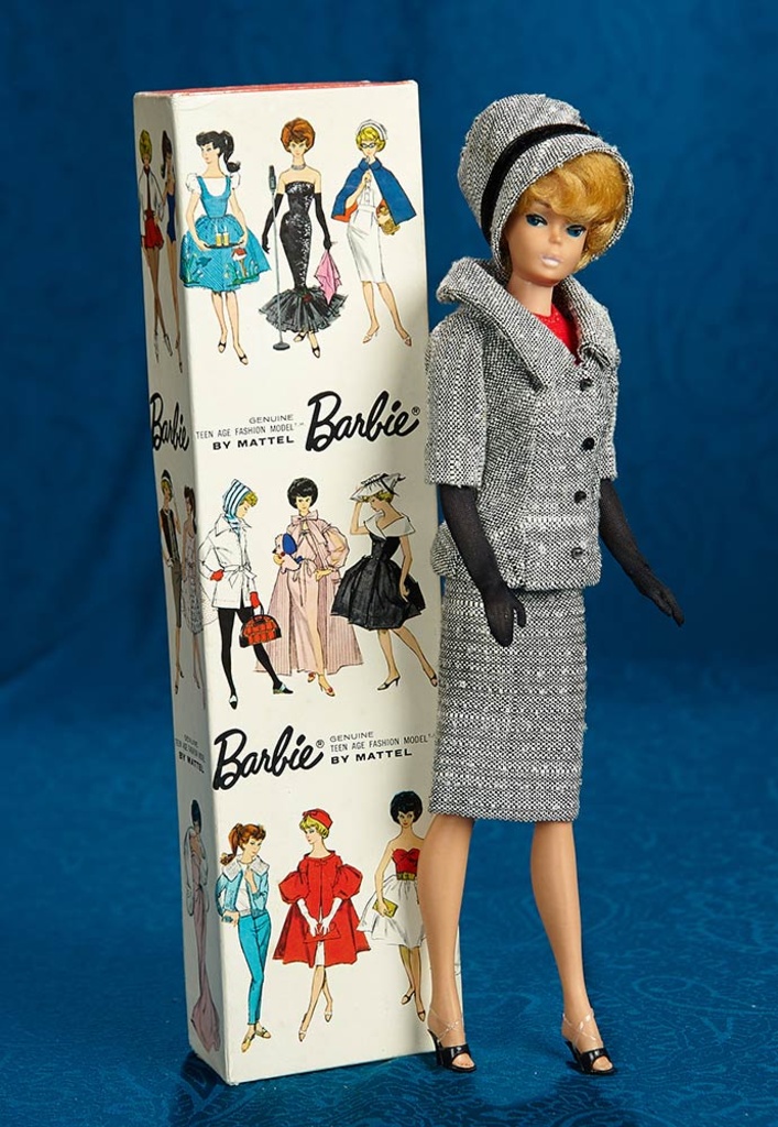 knitting for barbie 1962