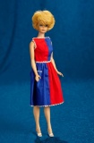 Blonde Bubble-Cut Barbie wearing 