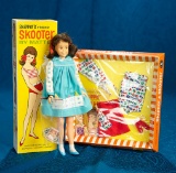 Brunette Skooter in original box along with second costume in box. 1966. $200/300