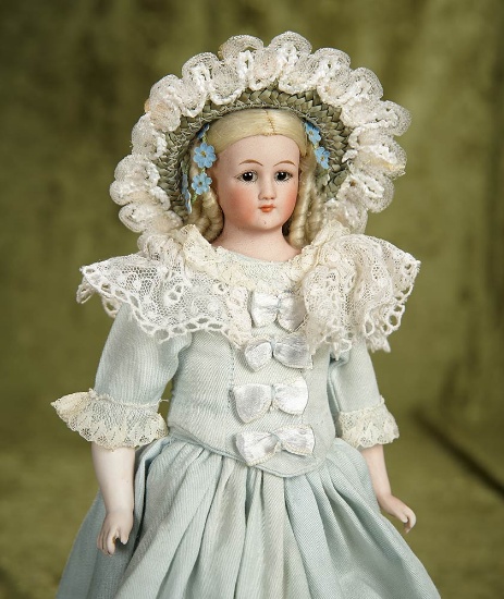 12" German bisque "Little Women", model 1160, by Simon and Halbig. $300/400