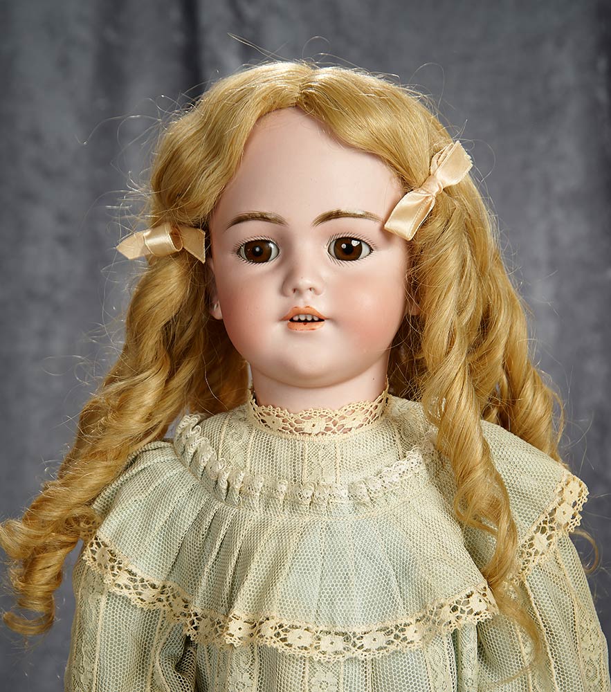 Poupée Ancienne Simon & Halbig, Mold 1249 "Santa", 45 Cm, Porcelaine, Rare