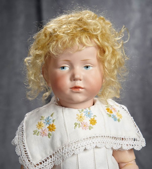 19" German bisque art character, "Marie", model 101 by Kammer and Reinhardt. $1200/1700