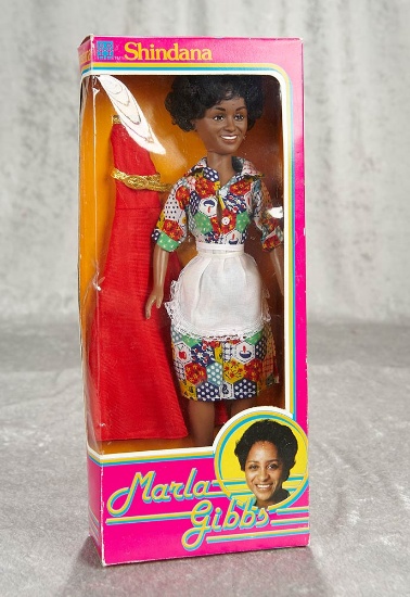 14" Celebrity doll "Marla Gibbs" by Shindana. $100/150