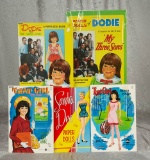 Lot of celebrity paper dolls including That Girl and Dodie from My Three Sons. $150/200
