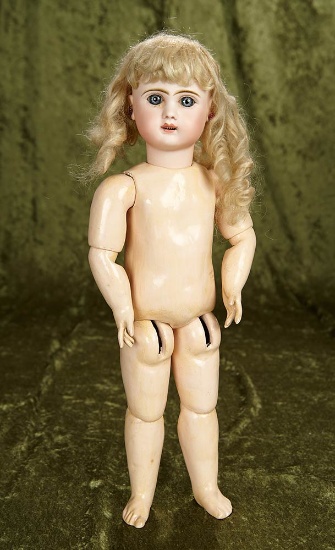 16" French bisque bebe "Le Parisien" by Jules Steiner, original signed body. $2100/2500