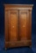Doll's Oak Armoire with Fitted Interior 300/400