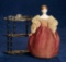 Very Fine French Miniature Wooden Etagere in the Chinoiserie Manner 700/900