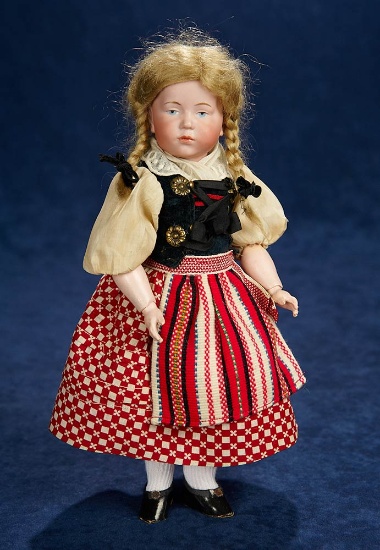 German Bisque Art Character, "Marie", Model 101, by Kammer and Reinhardt 1100/1500