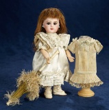 Petite French Bisque Bebe E.J., Size 1, by Emile Jumeau, Original Costumes and Shoes 6500/8500