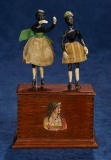Rare American Mechanical Dancing Toy by Edward Ives of Automatic Toy Works 1200/1600