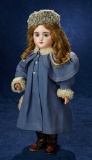 Rare French Bisque Bebe Francais by Jumeau with Wonderful Antique Costume 3500/4500