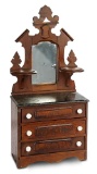 American Wooden Doll's Chest with Mirror 400/600