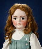 Beautiful Sonneberg Bisque Child Doll with Closed Mouth 1700/2200
