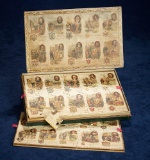 Rare French Historical Puzzle with Portraits of European and Asian Royalty 300/500