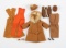 Three Early Barbie Costumes 100/150