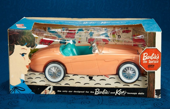 Barbie’s Own Sports Car Austin Healey by Irwin for Mattel, 1962 200/300