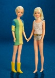 Twiggy in Original Mini Dress and Yellow Boots 100/150