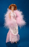 Titian-Haired American Girl in Pink Formal Gown, Sears Exclusive 250/350