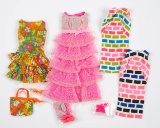 Four Mod-Era Costumes for Barbie 100/200