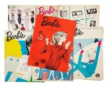 Four 1960s Barbie Magazines Including the First Issue 100/150