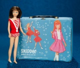 Brunette Skipper by Mattel in Original Box with Case 100/200
