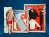 Blonde Flocked Hair Ken in Original Box with Boxed Costumes 200/300