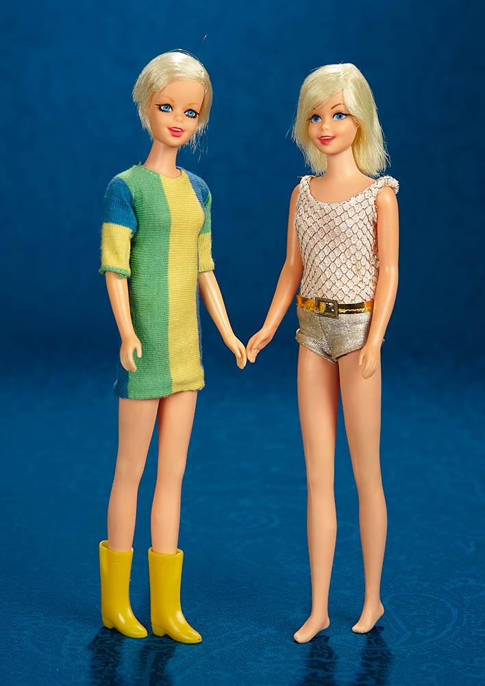 Twiggy barbie cheap doll mattel 1967