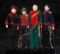Four German Bisque Dollhouse Men in Original Military Costumes 700/900