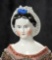 German Porcelain Lady Doll Known as 