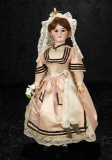 Beautiful and All-Original Bisque Doll in Wedding Costume of Rouen, Normandy, France 2500/3500