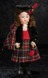 German Bisque Art Character, 115A, Phillip, by K*R in Original Scottish Costume 4500/6500