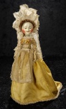 Cabinet-Size English Wooden Doll from the Clapham Series 25,000/35,000