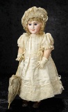 Rare French Bisque Art Character, Model 223, by Emile Jumeau in Couturier Costume 20,000/30,000