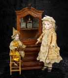 Superb Earliest Period French Bisque Bebe Modele, Leon Casimir Bru, Signed Shoes 23,000/28,000