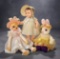 Golden Plush Costumed Rabbit from Posey Pets Series  400/500