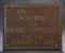 Extremely Rare Bronze Plaque from 