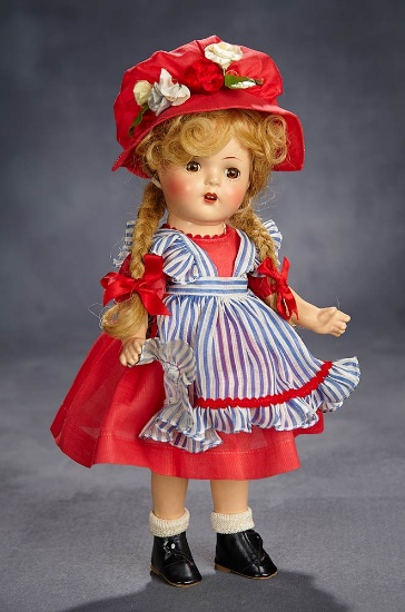 Composition "McGuffey-Ana" in Rare Original Red Costume and Bonnet 500/700
