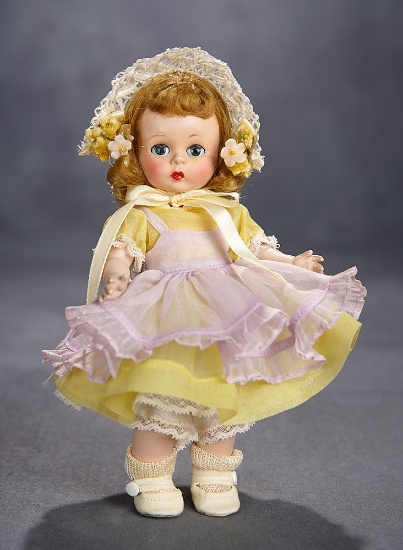 Rosy-Cheeked Alexander-Kins in Rare Pastel Party Ensemble, 1953 1600/2300