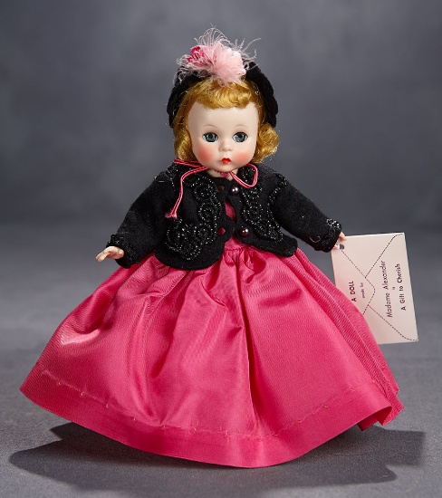 Very Rare Alexander-Kins as Little Godey Lady with Original Box, 1955 1200/1800