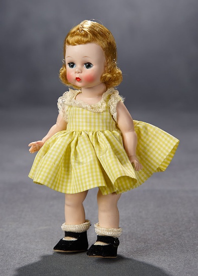 Beautiful Alexander-Kins in Lime Checkered Dress, with Box, 1955 400/600
